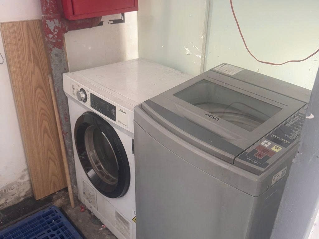 Phòng trọ CM House Trường Sa - Quận 3 - Khu giặt chung