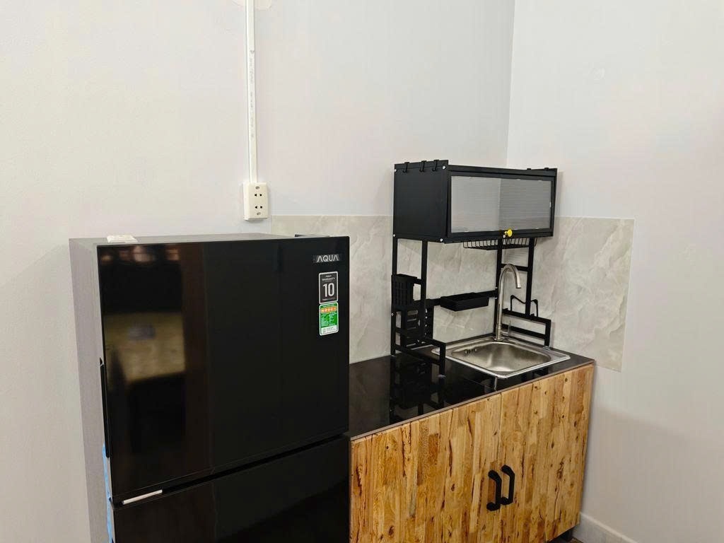 Phòng trọ Studio 45m2 tại PTC House 2 Bình Lợi - Bình Thạnh - Phòng bếp