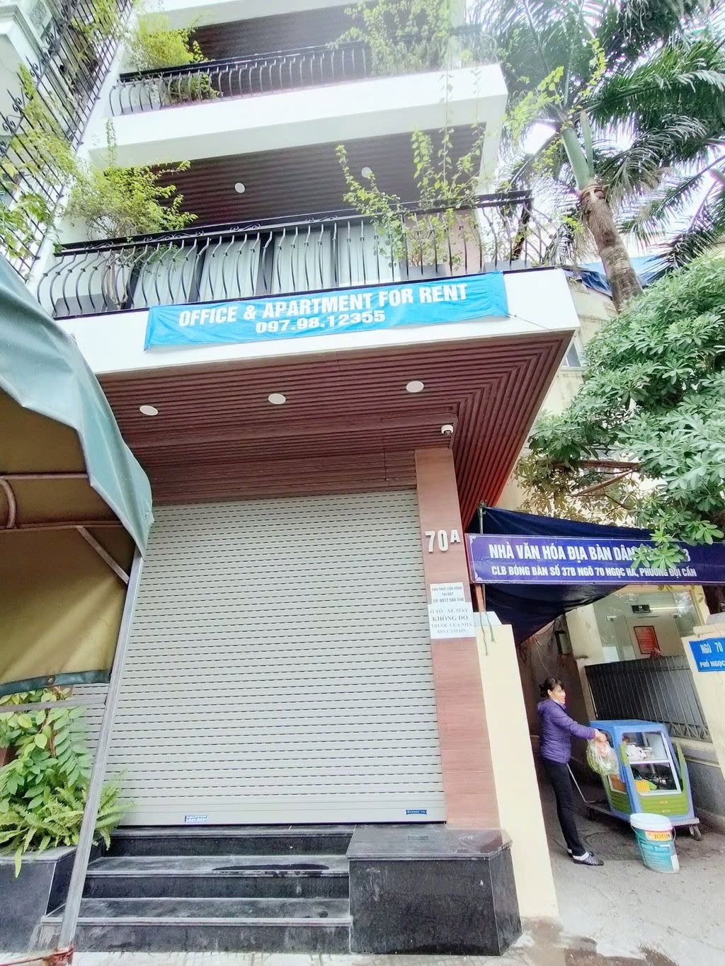 Phòng trọ PTC House 2 Ngọc Hà - Ba Đình  - Toàn cảnh tòa nhà (*)