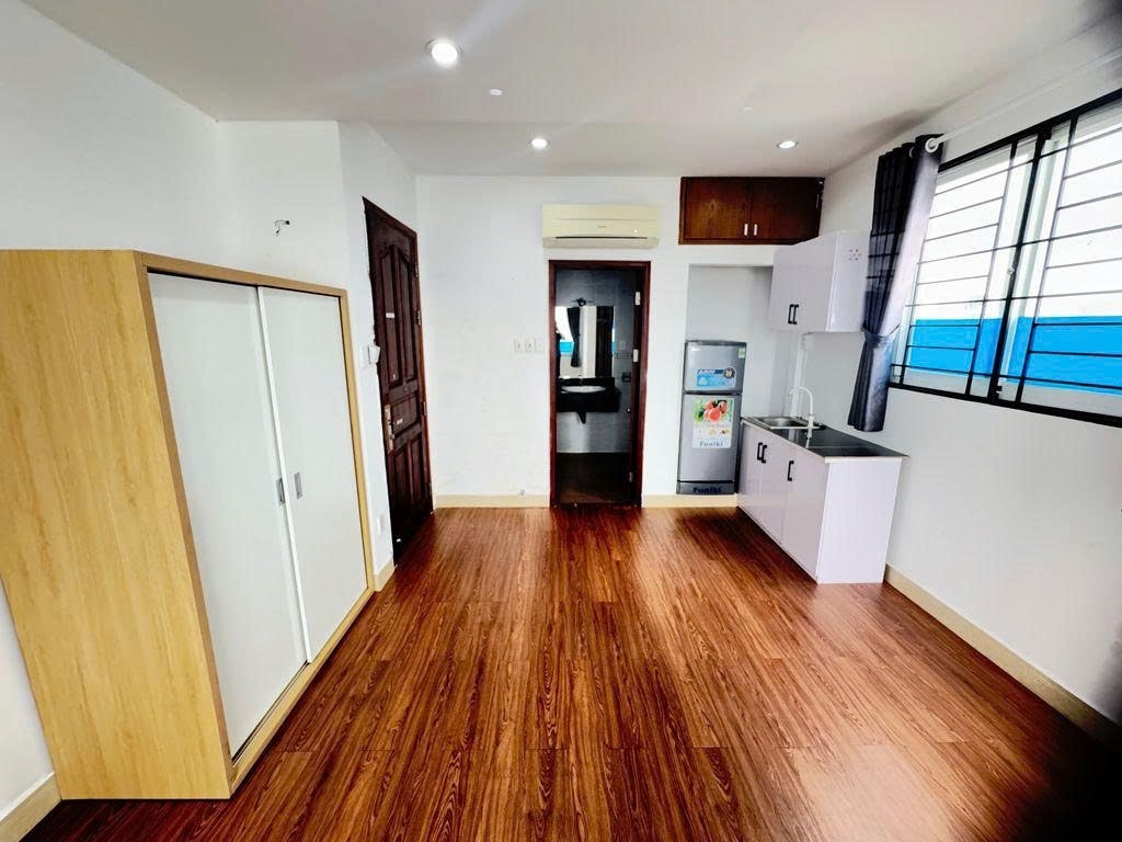 Phòng trọ Studio 25m2 tại PTC House 1 Lê Lợi - Gò Vấp - Phòng ngủ