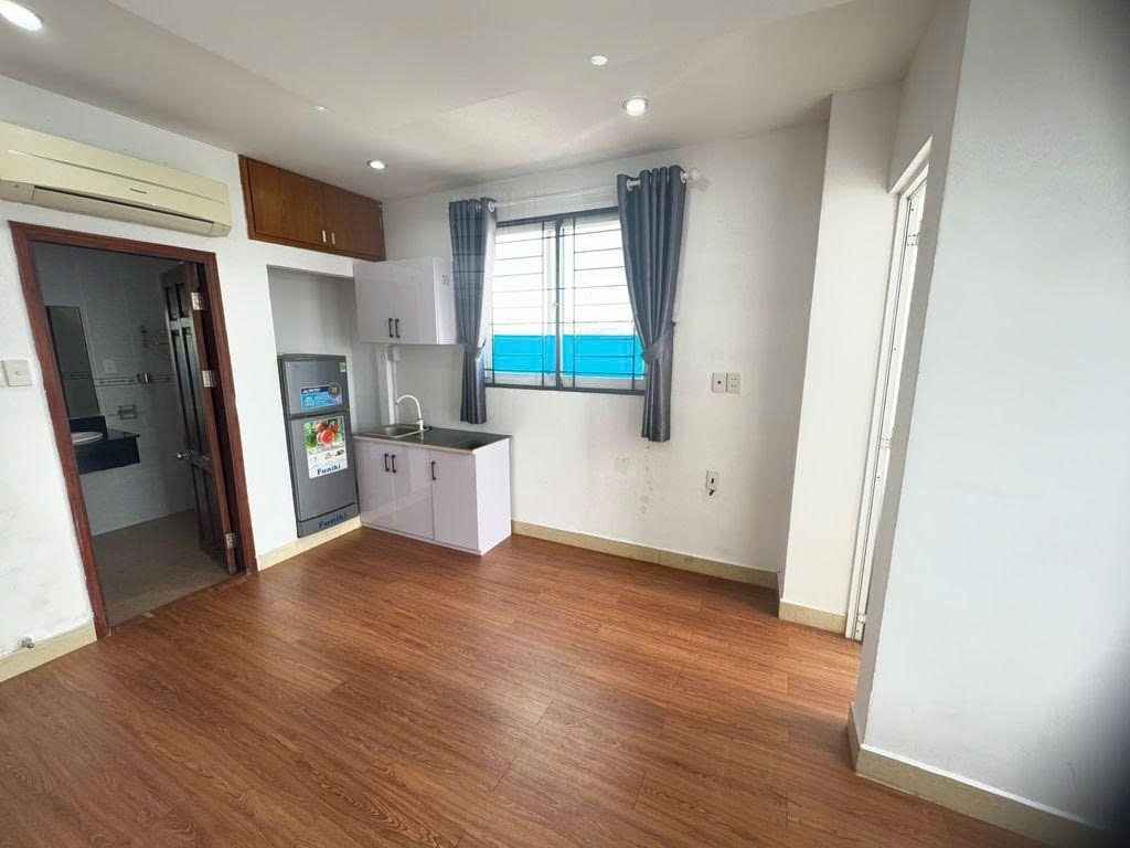 Phòng trọ Studio 25m2 tại PTC House 1 Lê Lợi - Gò Vấp - Phòng ngủ