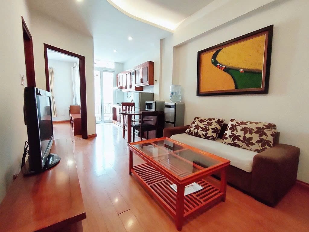 Phòng trọ 1 Phòng ngủ 45m2 tại PTC House 3 Liễu Giai - Ba Đình  - Phòng khách