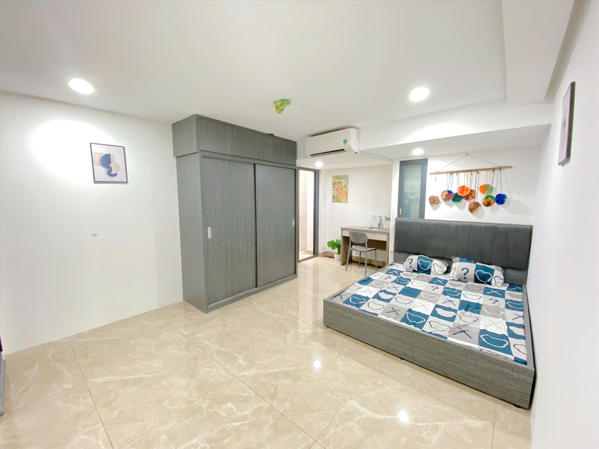 Phòng trọ 1 Phòng ngủ 35m2 tại Yolo House Võ Thành Trang - Tân Bình - Phòng ngủ