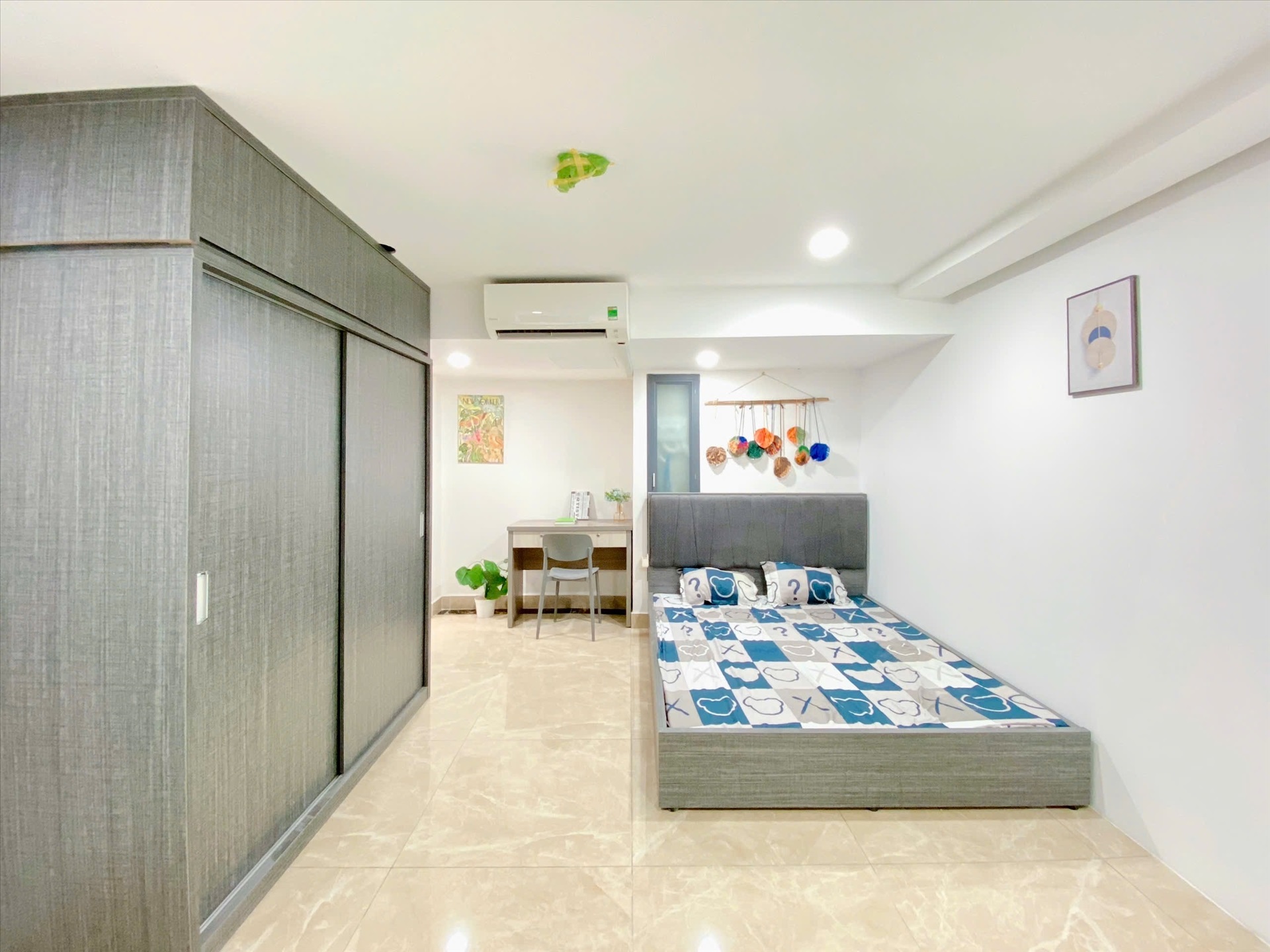 Phòng trọ 1 Phòng ngủ 35m2 tại Yolo House Võ Thành Trang - Tân Bình - Phòng ngủ