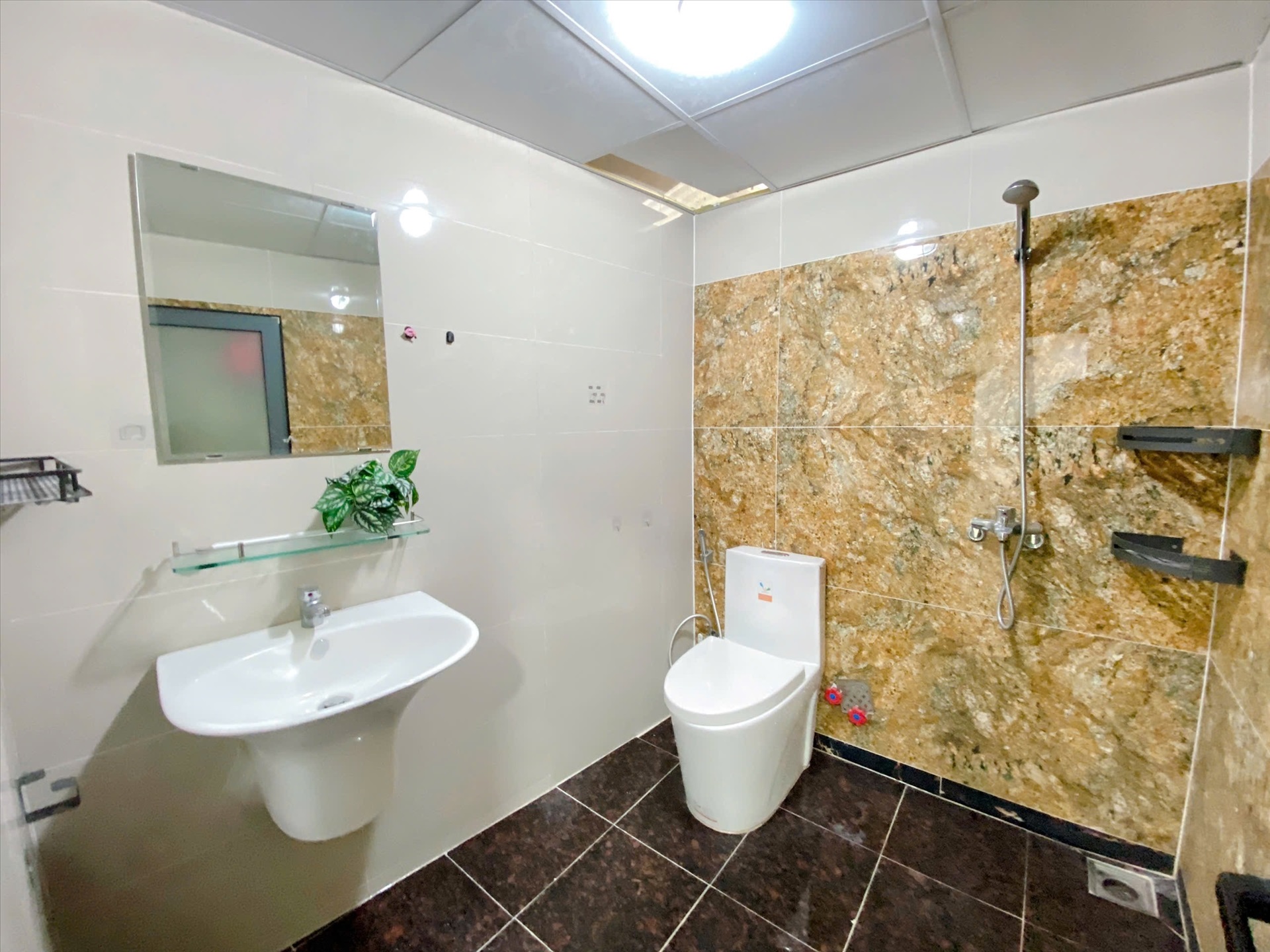 Phòng trọ 1 Phòng ngủ 35m2 tại Yolo House Võ Thành Trang - Tân Bình - Phòng tắm