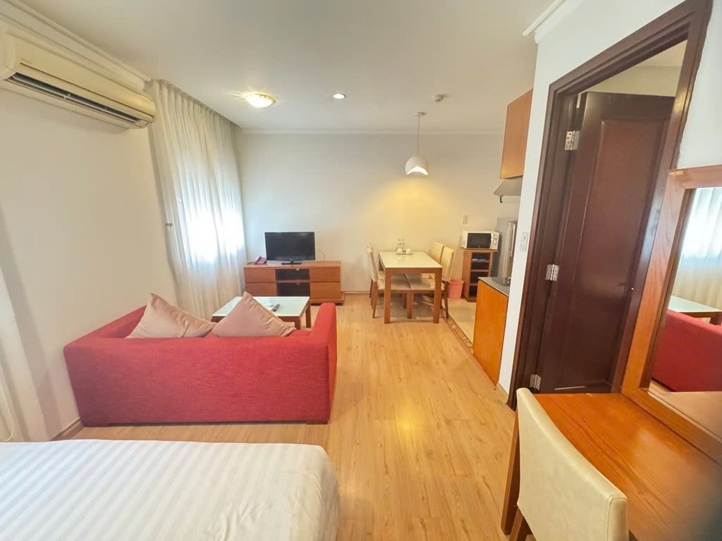 Phòng trọ Studio 45m2 tại PTC House 2 Hưng Phước - Quận 7  - Phòng khách