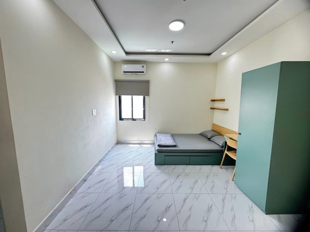 Phòng trọ Studio 35m2 tại PTC House 5 Nguyễn Kiệm - Phú Nhuận  - Phòng ngủ