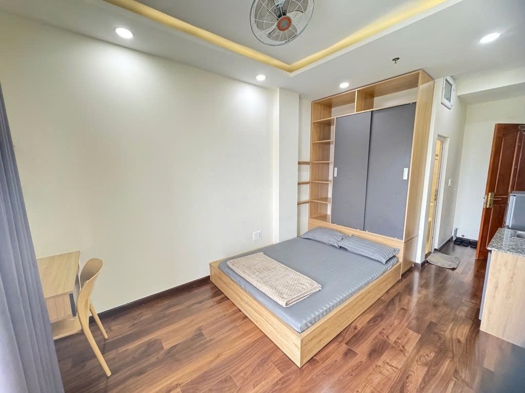 Phòng trọ Studio 35m2 tại PTC House 5 Nguyễn Kiệm - Phú Nhuận  - Phòng ngủ
