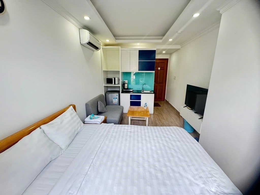 Phòng trọ Studio 30m2 tại PTC House 1 Hưng Gia 2 - Quận 7 - Phòng bếp