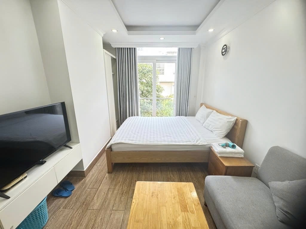 Phòng trọ Studio 30m2 tại PTC House 1 Hưng Gia 2 - Quận 7 - Phòng ngủ