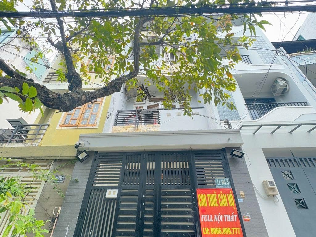 Phòng trọ PTC House 1 Đặng Thuỳ Trâm - Bình Thạnh - Toàn cảnh tòa nhà (*)