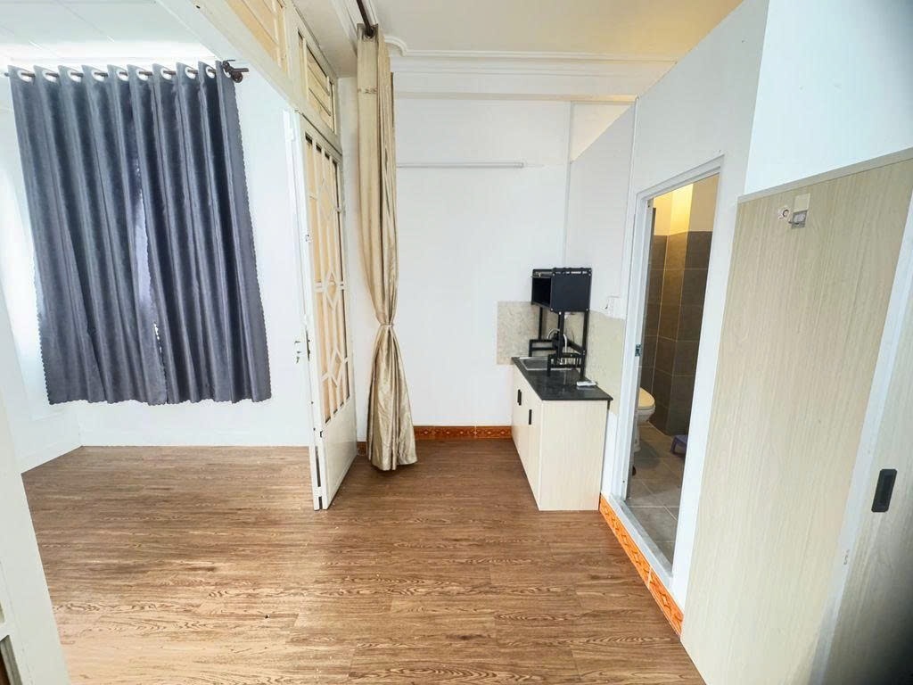 Phòng trọ Studio 28m2 tại PTC House 1 Đặng Thuỳ Trâm - Bình Thạnh - Phòng bếp