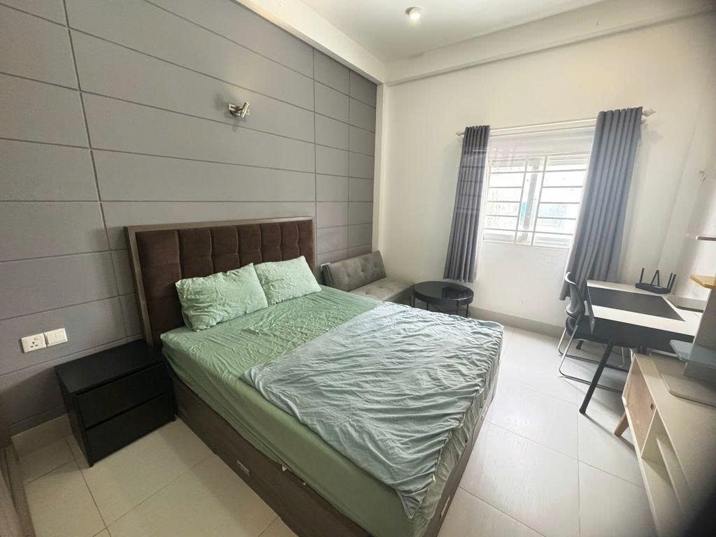 Phòng trọ Studio 30m2 tại PTC House 2 Ngô Tất Tố - Bình Thạnh - Phòng ngủ