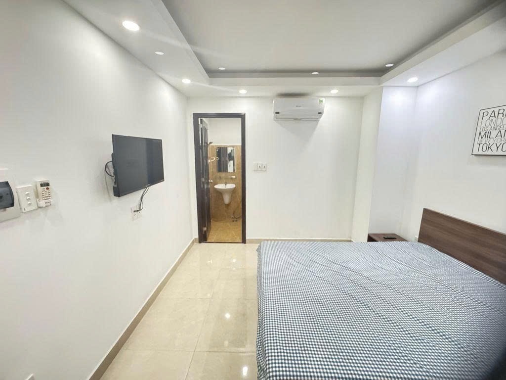Phòng trọ Studio 20m2 tại PTC House 2 Thành Thái - Quận 10 - Phòng ngủ