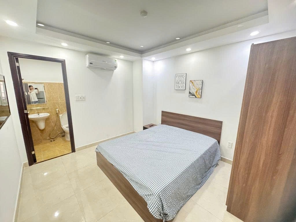 Phòng trọ Studio 20m2 tại PTC House 2 Thành Thái - Quận 10 - Phòng ngủ