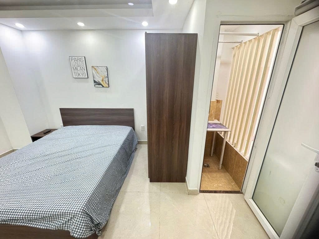 Phòng trọ Studio 20m2 tại PTC House 2 Thành Thái - Quận 10 - Phòng ngủ