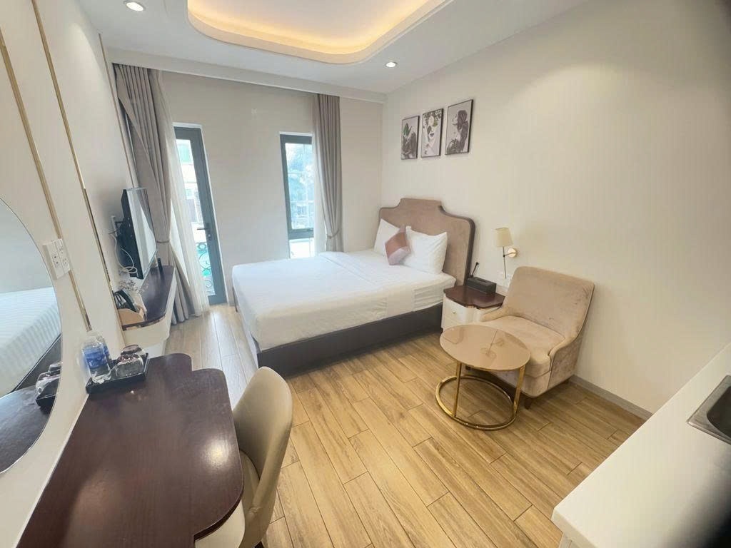 Phòng trọ Studio 22m2 tại PTC House 3 Cao Triều Phát - Quận 7 - Phòng ngủ