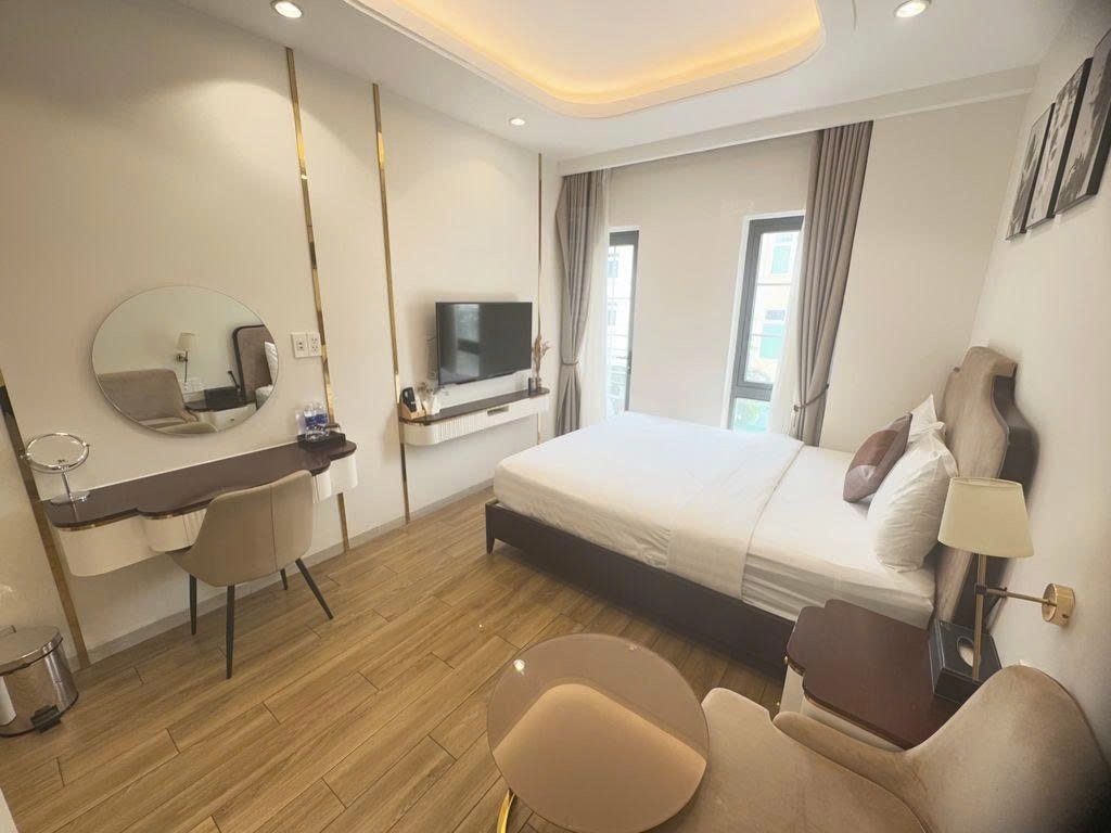 Phòng trọ Studio 22m2 tại PTC House 3 Cao Triều Phát - Quận 7 - Phòng ngủ