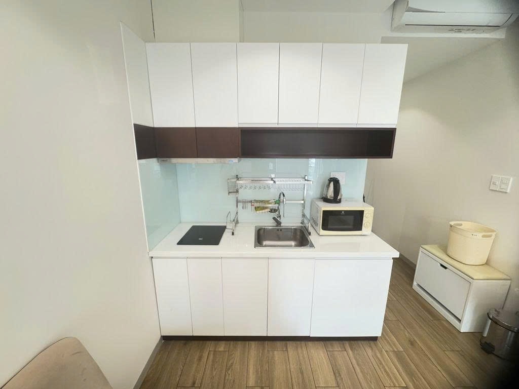 Phòng trọ Studio 22m2 tại PTC House 3 Cao Triều Phát - Quận 7 - Phòng bếp