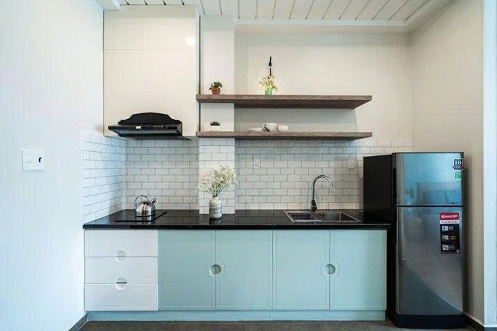 Phòng trọ 1 Phòng ngủ 30m2 tại PTC House 1 Xuân Thuỷ - Quận 2 - Phòng bếp