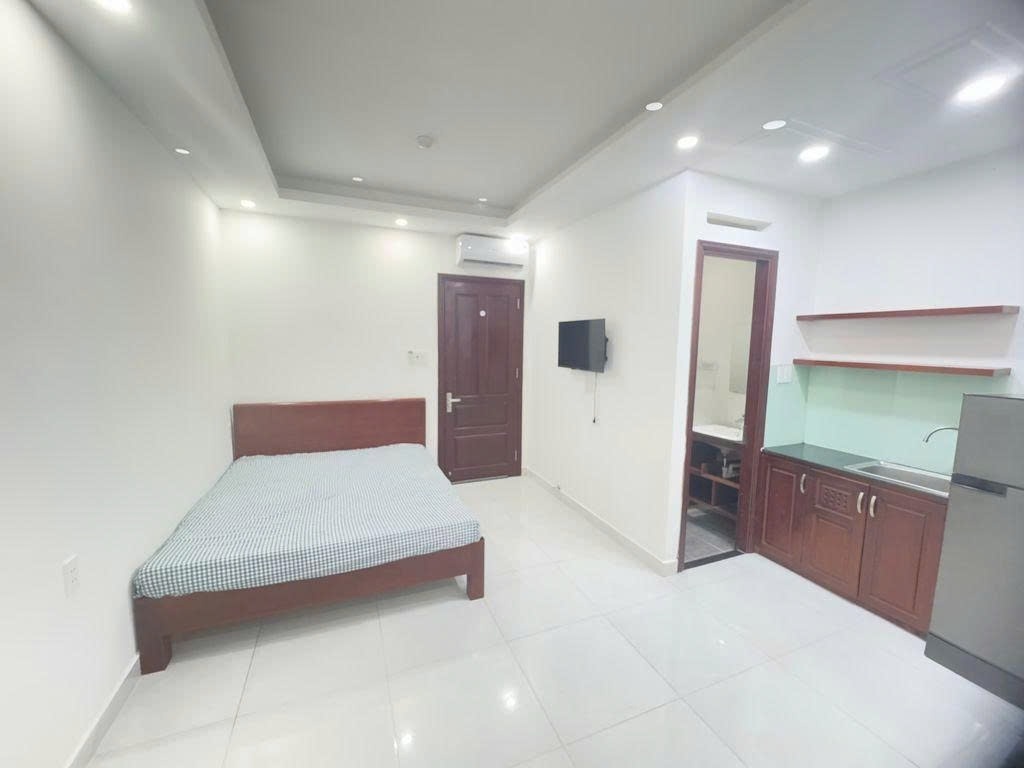 Phòng trọ Studio 20m2 tại PTC House 1 Bành Văn Trân - Tân Bình - Phòng ngủ