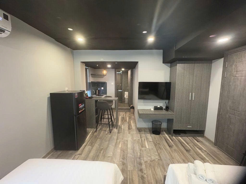 Phòng trọ Studio 22m2 tại PTC House 4 Cao Triều Phát - Quận 7 - Phòng ngủ