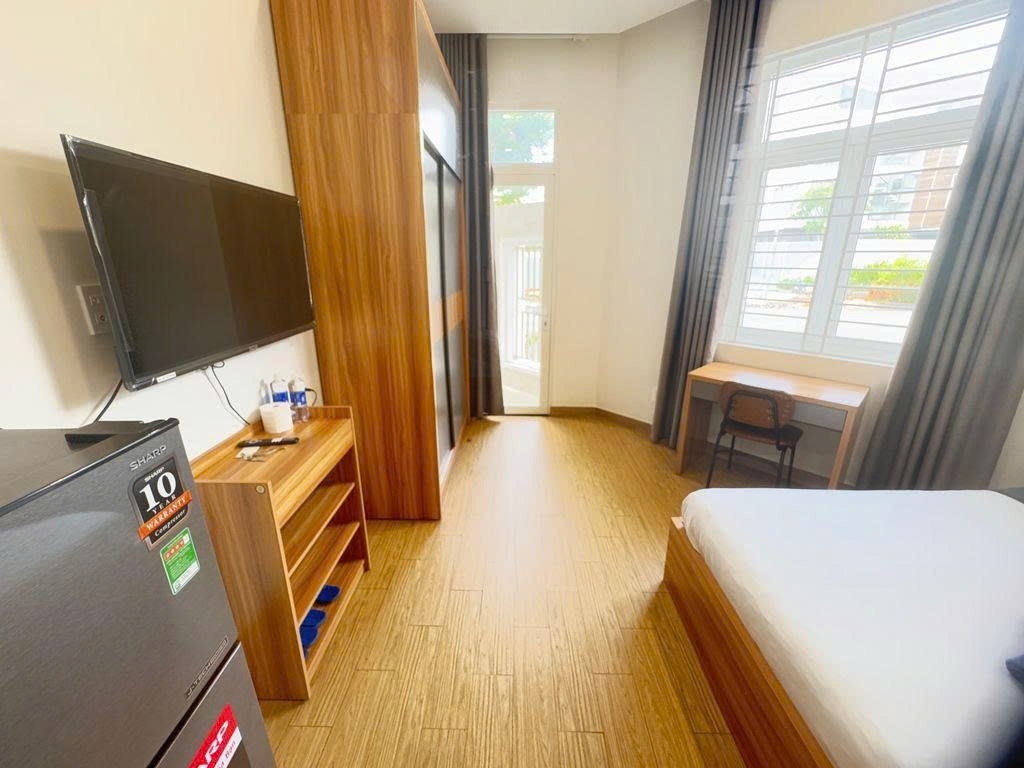 Phòng trọ Studio 22m2 tại PTC House 1 Đường số 8 - Quận 7 - Phòng ngủ