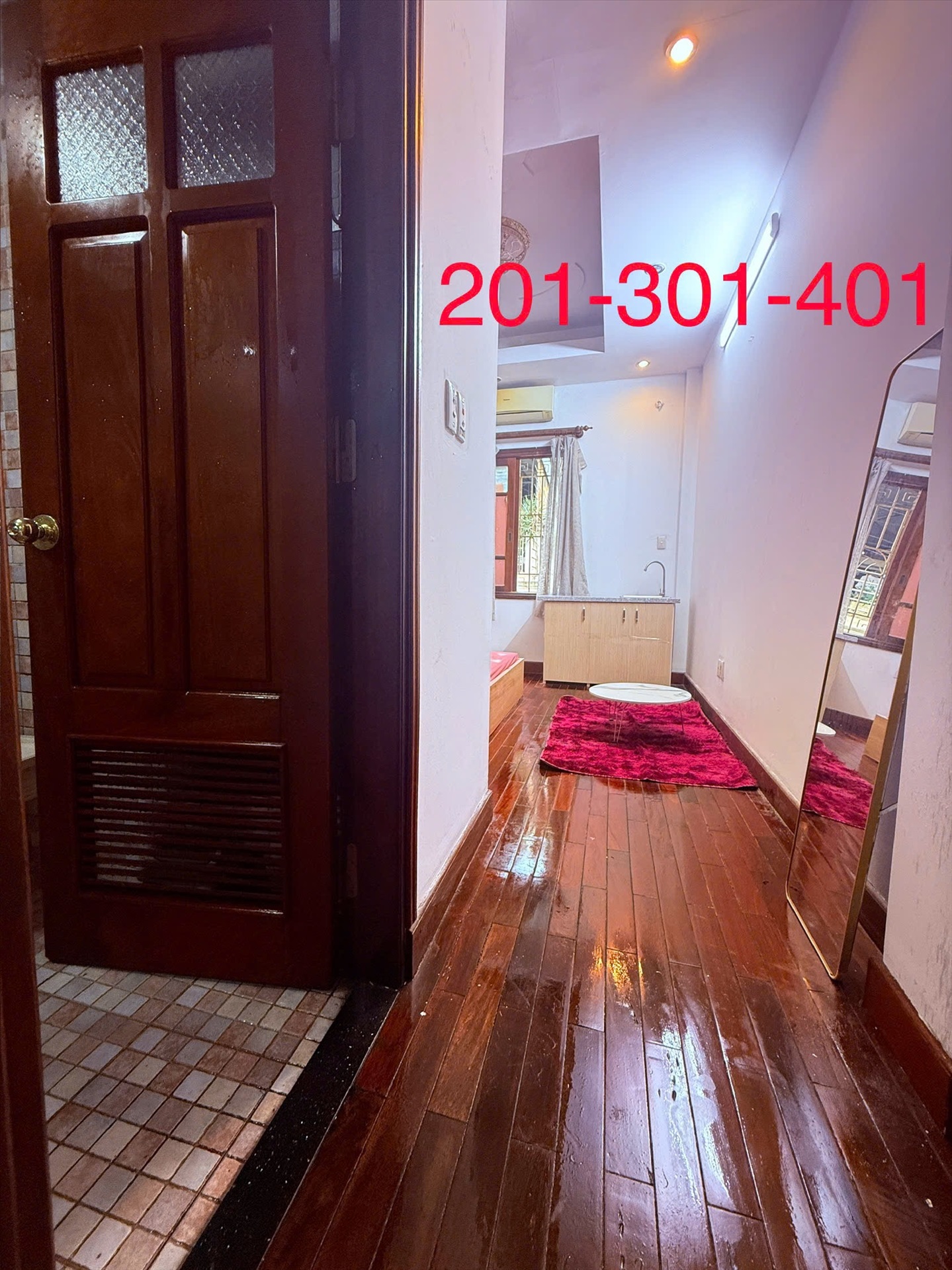 Phòng trọ Studio 25m2 tại NT House Bùi Xương Trạch - Thanh Xuân - Phòng khách