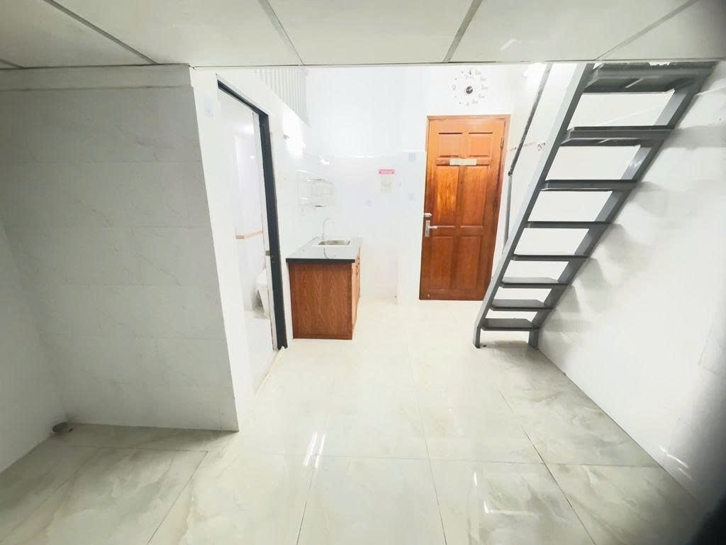 Phòng trọ Duplex 20m2 tại PTC House Phan Huy Ích - Tân Bình - Phòng khách