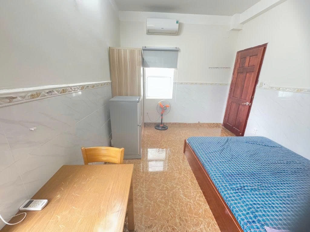 Phòng trọ Studio 25m2 tại PTC House 2 Nguyễn Cảnh Dị - Tân Bình - Phòng ngủ