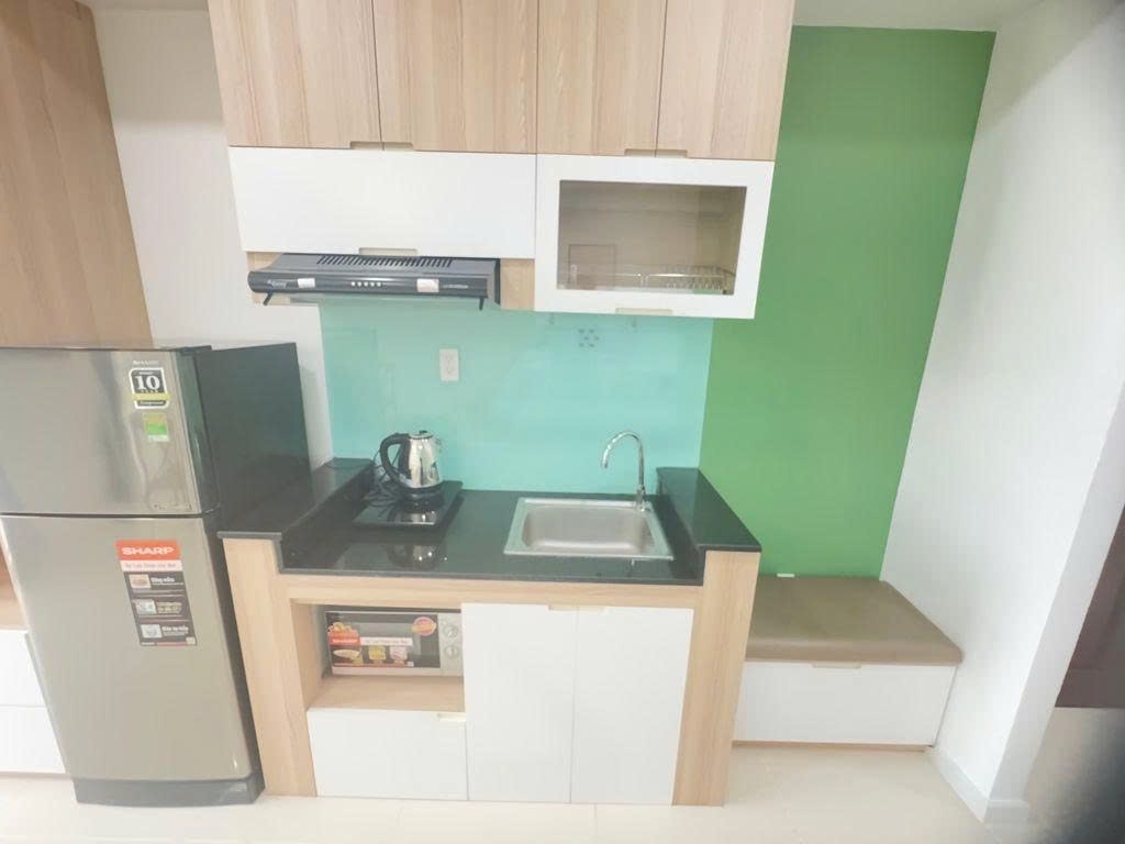Phòng trọ Studio 35m2 tại PTC House Nguyễn Văn Mại - Tân Bình - Phòng bếp