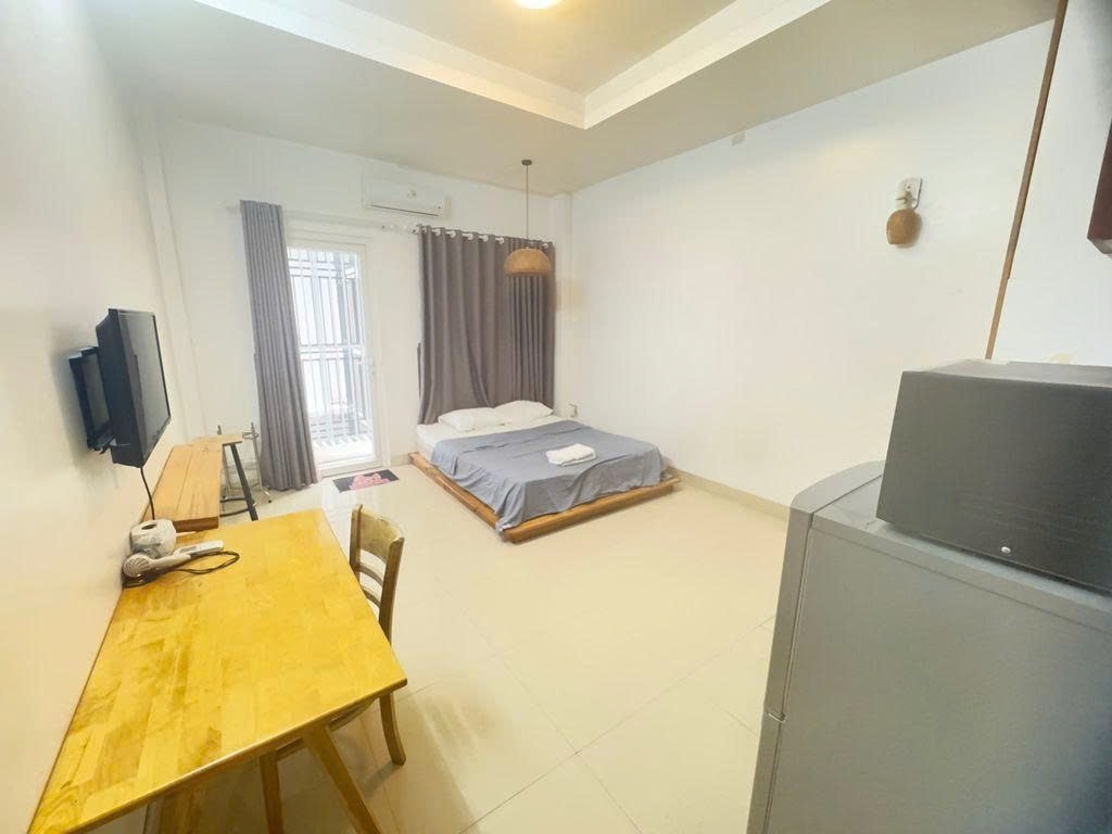 Phòng trọ Studio 30m2 tại PTC House 4 Nguyễn Ngọc Phương - Bình Thạnh - Phòng ngủ