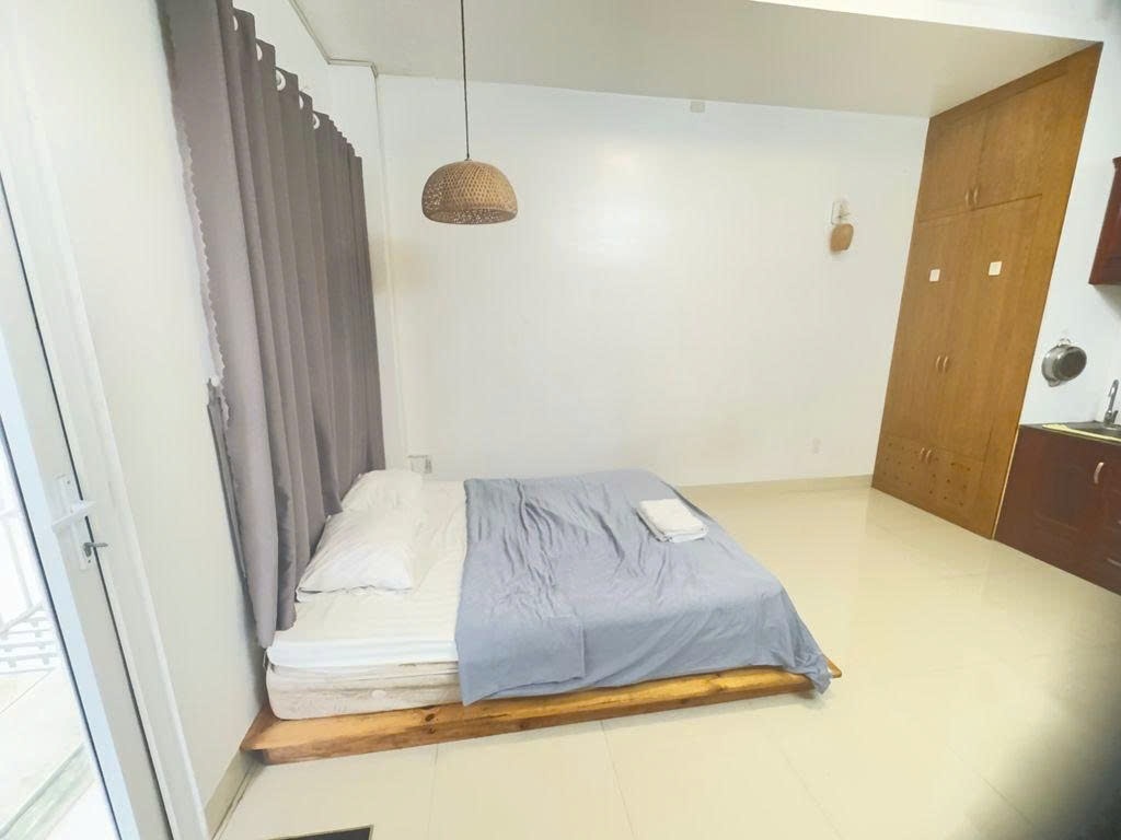 Phòng trọ Studio 30m2 tại PTC House 4 Nguyễn Ngọc Phương - Bình Thạnh - Phòng ngủ