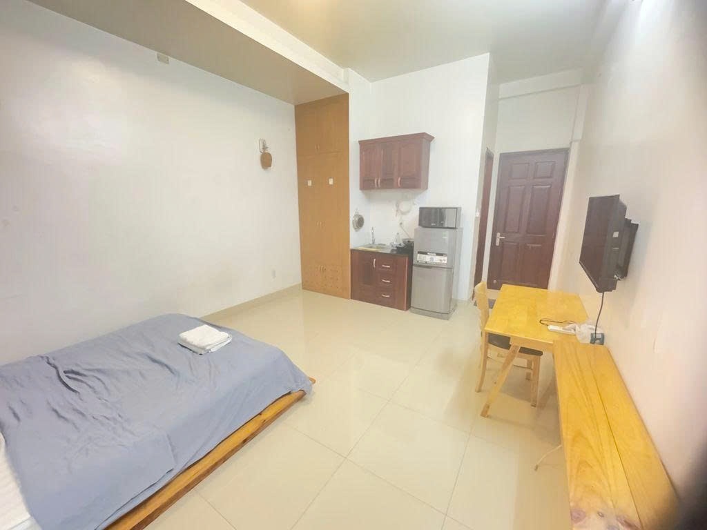 Phòng trọ Studio 30m2 tại PTC House 4 Nguyễn Ngọc Phương - Bình Thạnh - Phòng ngủ
