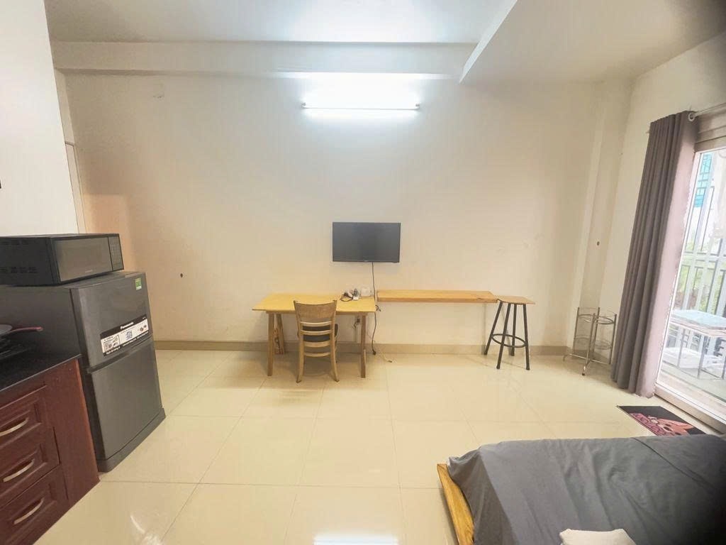Phòng trọ Studio 30m2 tại PTC House 4 Nguyễn Ngọc Phương - Bình Thạnh - Phòng ngủ