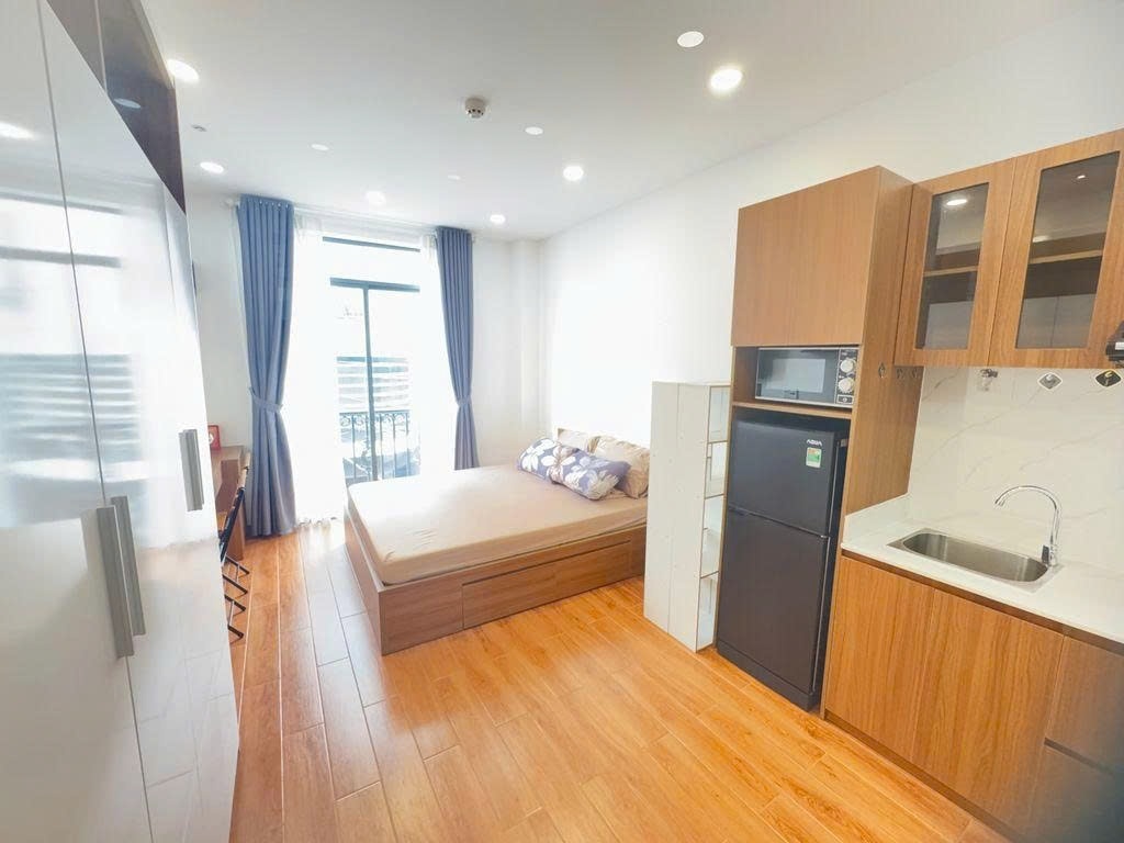 Phòng trọ Studio 32m2 tại PTC House 3 Nguyễn Công Hoan - Phú Nhuận - Phòng ngủ