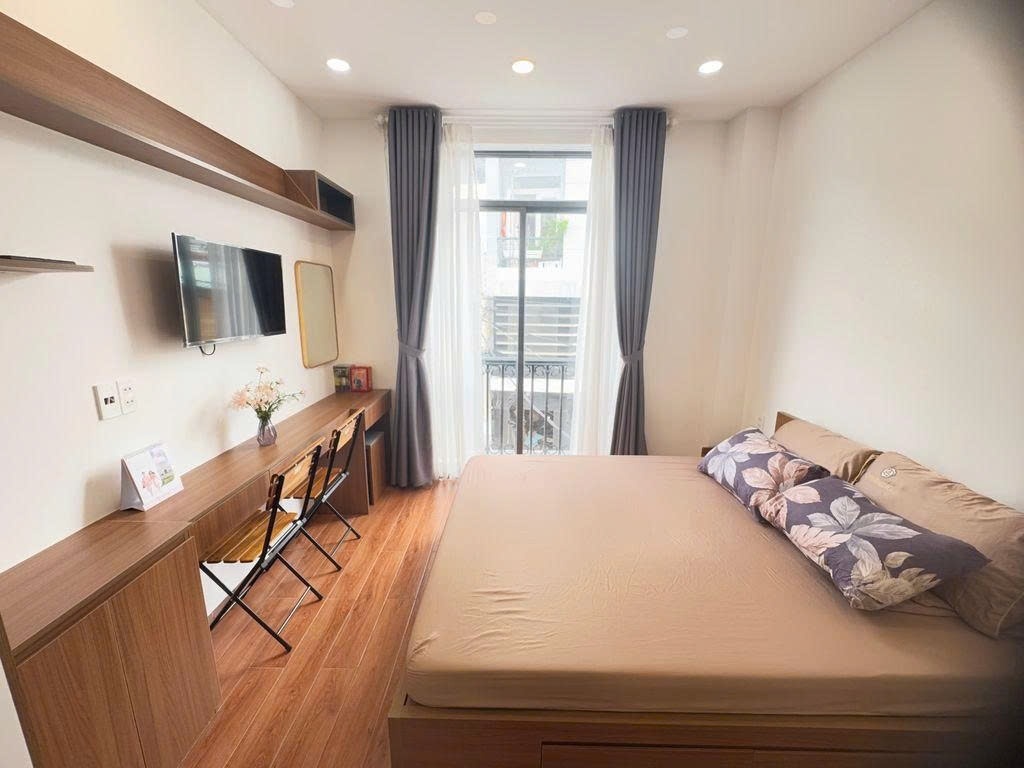 Phòng trọ Studio 32m2 tại PTC House 3 Nguyễn Công Hoan - Phú Nhuận - Phòng ngủ