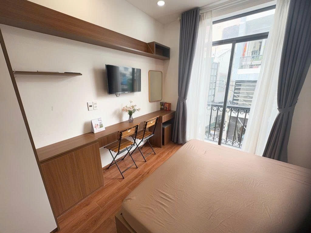 Phòng trọ Studio 32m2 tại PTC House 3 Nguyễn Công Hoan - Phú Nhuận - Phòng ngủ