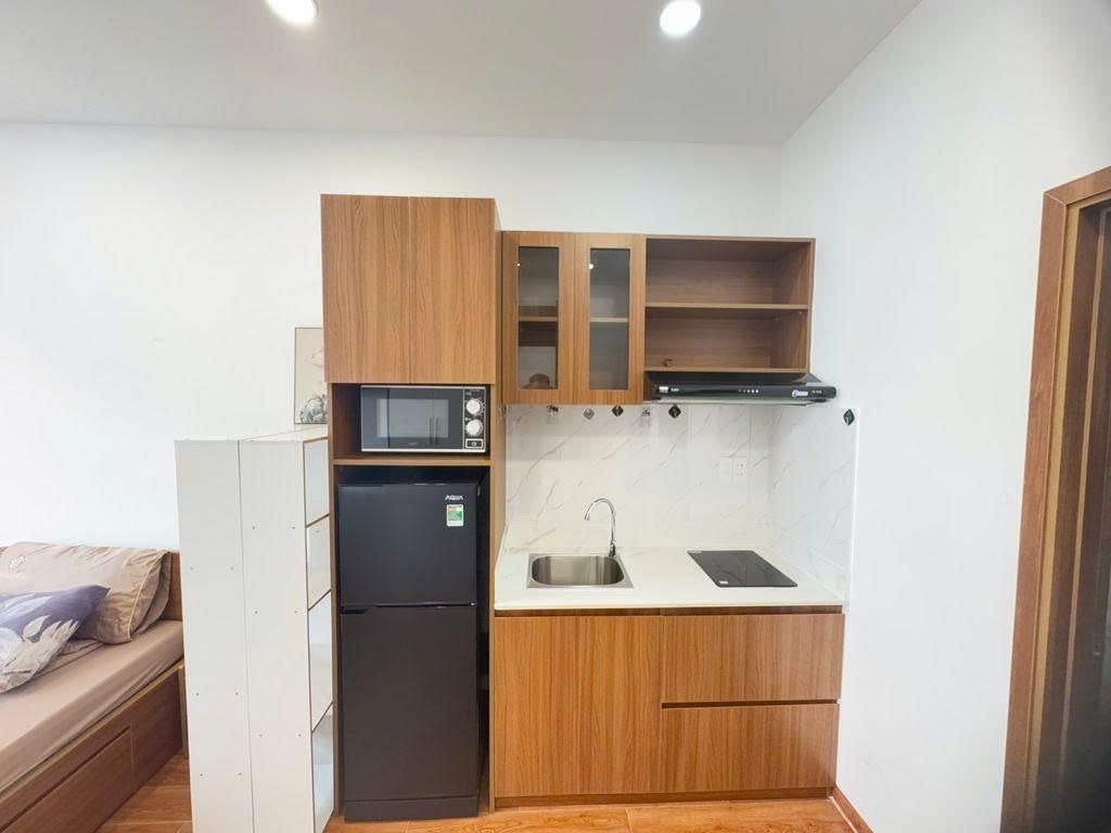Phòng trọ Studio 32m2 tại PTC House 3 Nguyễn Công Hoan - Phú Nhuận - Phòng bếp