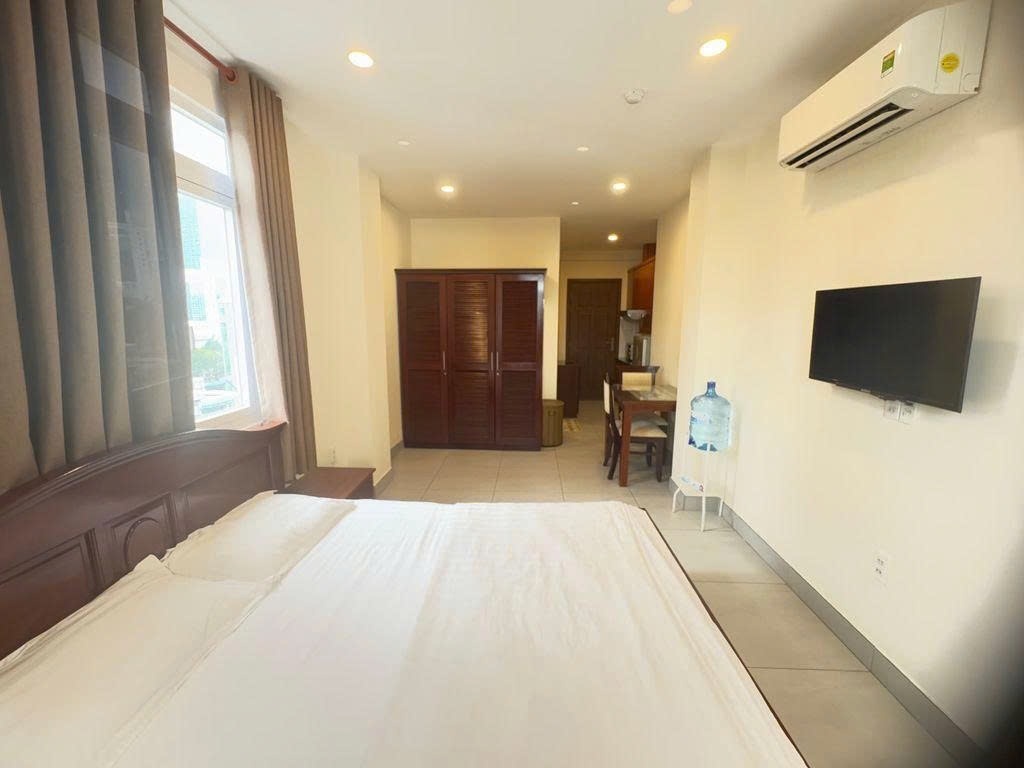 Phòng trọ Studio 35m2 tại PTC House Nguyễn Bỉnh Khiêm - Quận 1 - Phòng ngủ