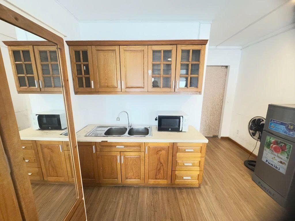 Phòng trọ Studio 35m2 tại PTC House Nam Kỳ Khởi Nghĩa - Quận 1 - Phòng bếp
