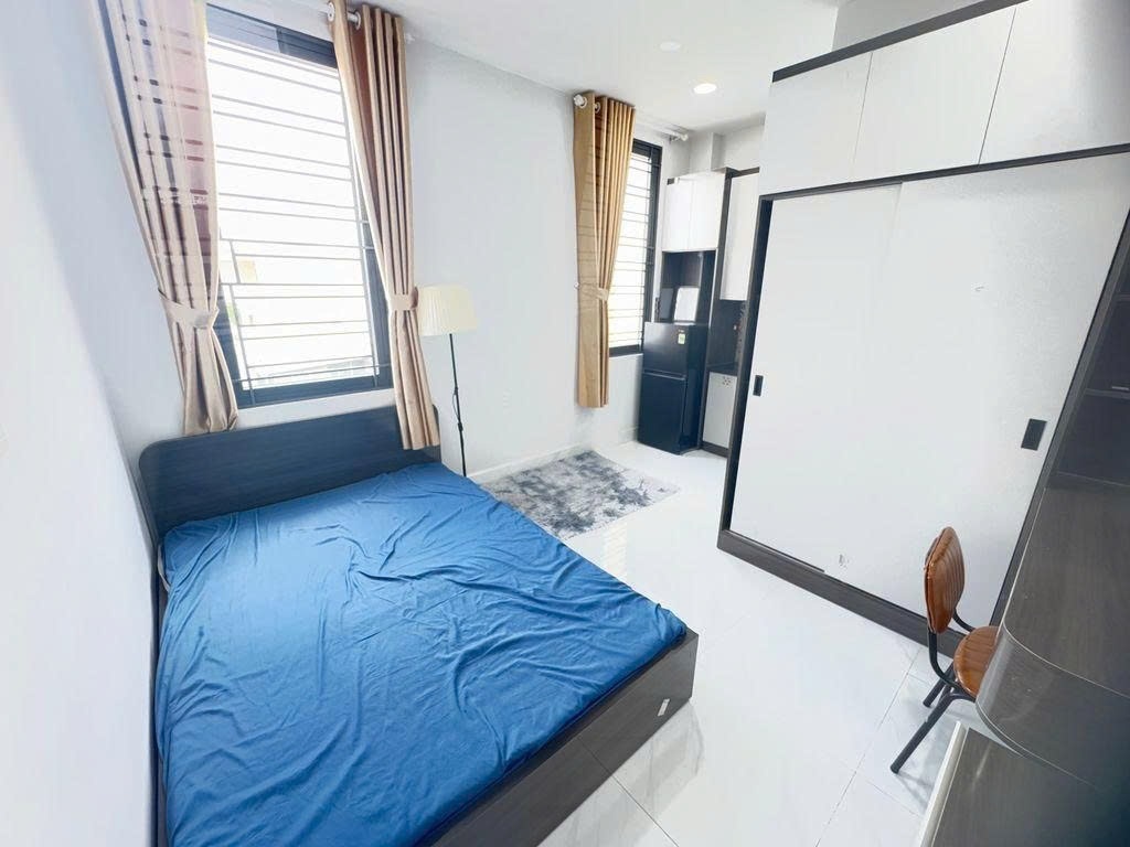 Phòng trọ Studio 28m2 tại PTC House 4 Nguyễn Kiệm - Phú Nhuận  - Phòng ngủ