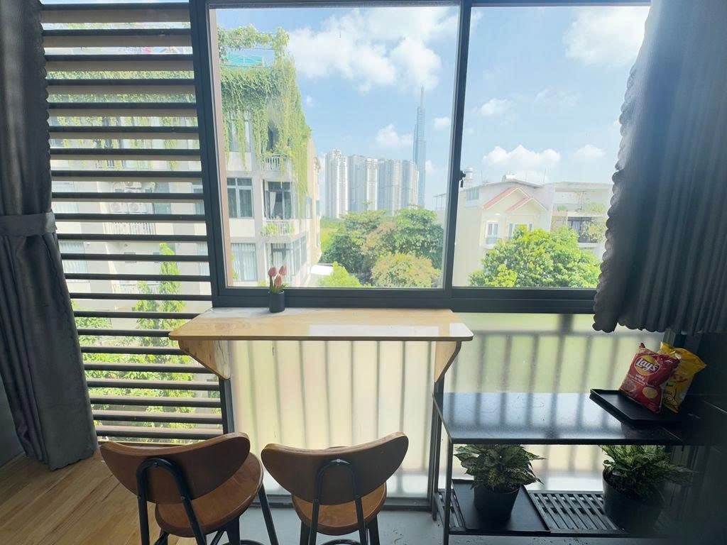 Phòng trọ Studio 35m2 tại PTC House 1 Đường số 37 - Quận 2 - Ban công
