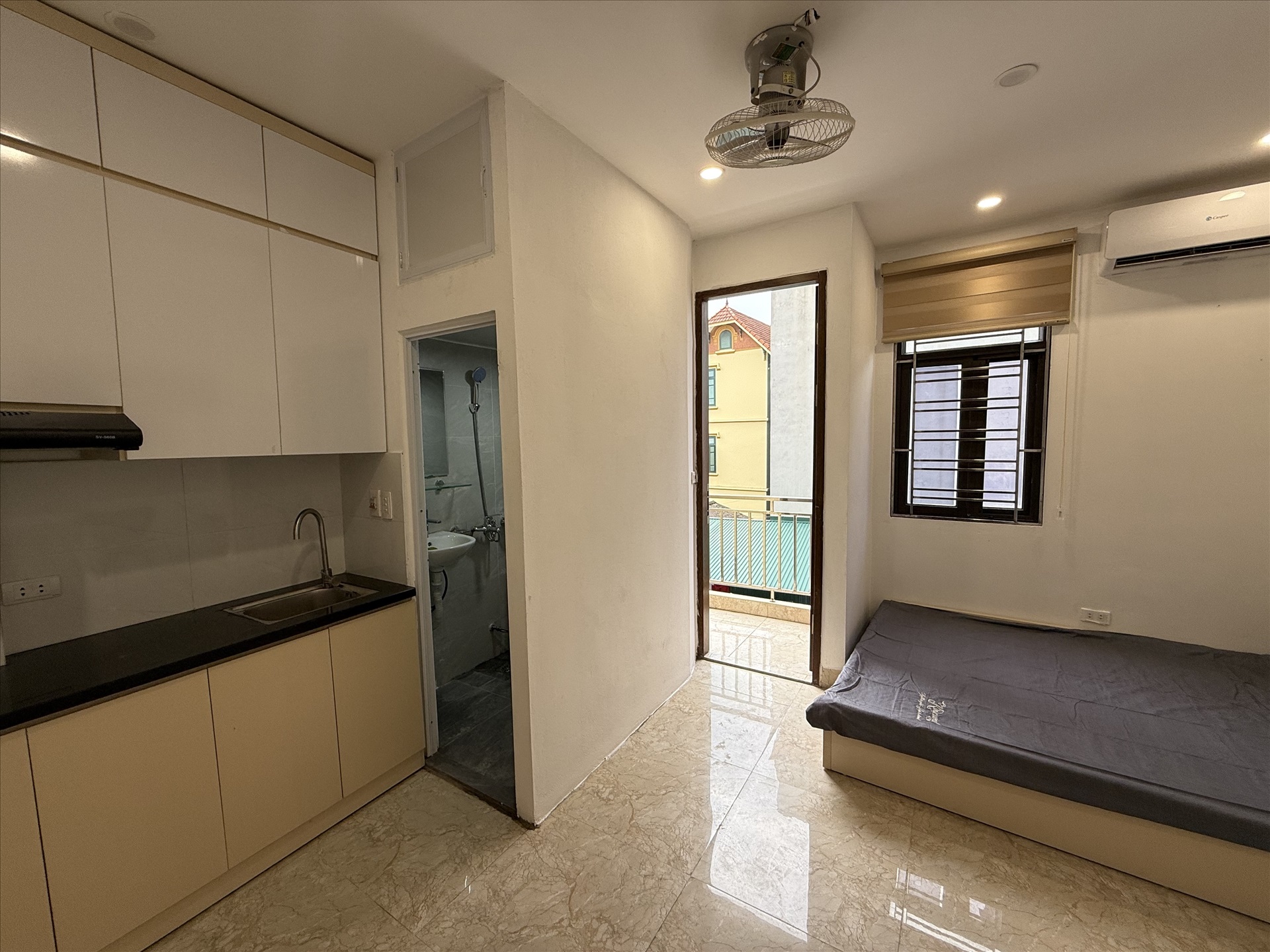 Phòng trọ Studio 25m2 tại TH Apartment 1 Đình Thôn - Nam Từ Liêm - Phòng bếp