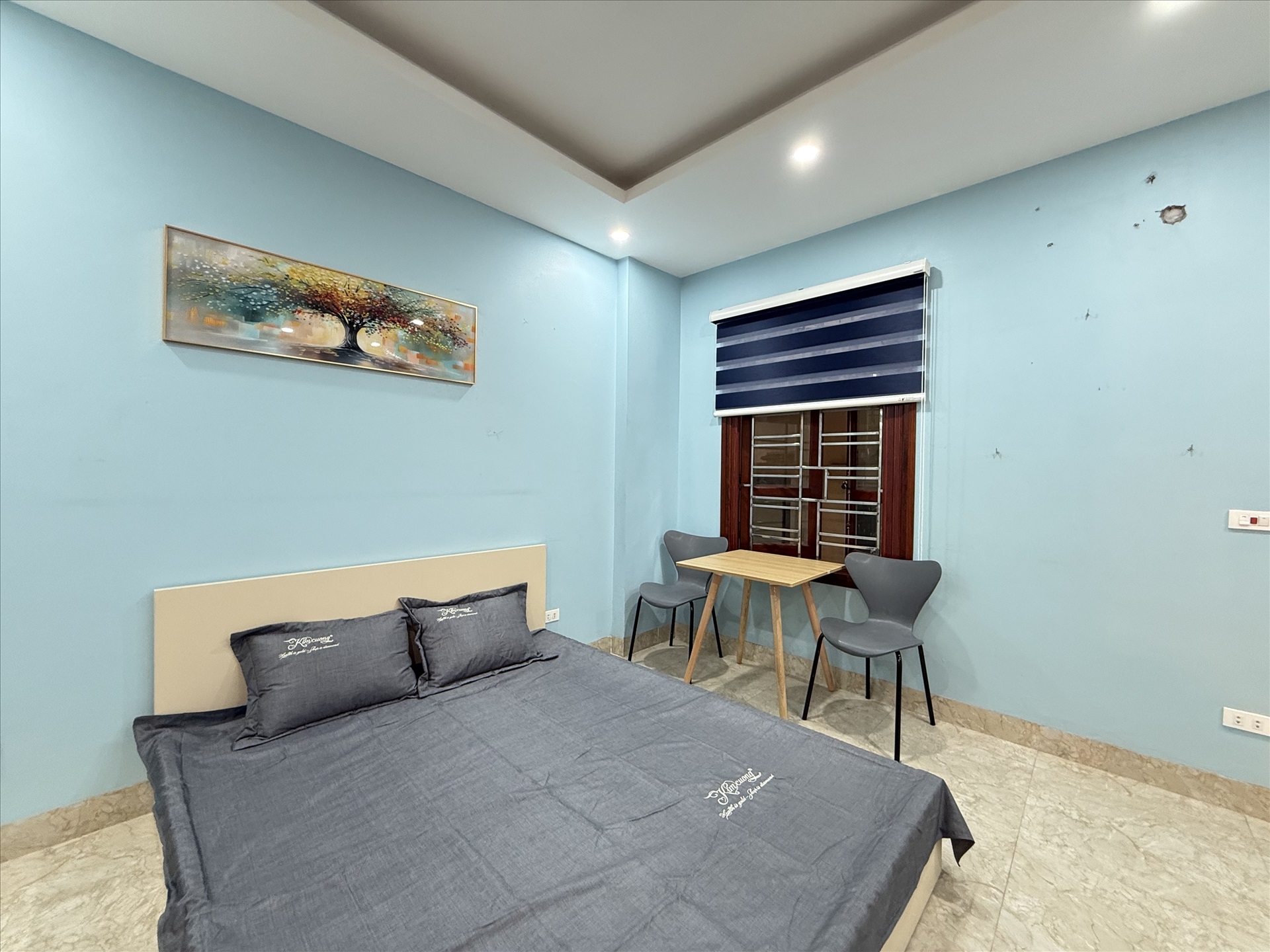 Phòng trọ Studio 26m2 tại TH Apartment 1 Đình Thôn - Nam Từ Liêm - Phòng ngủ