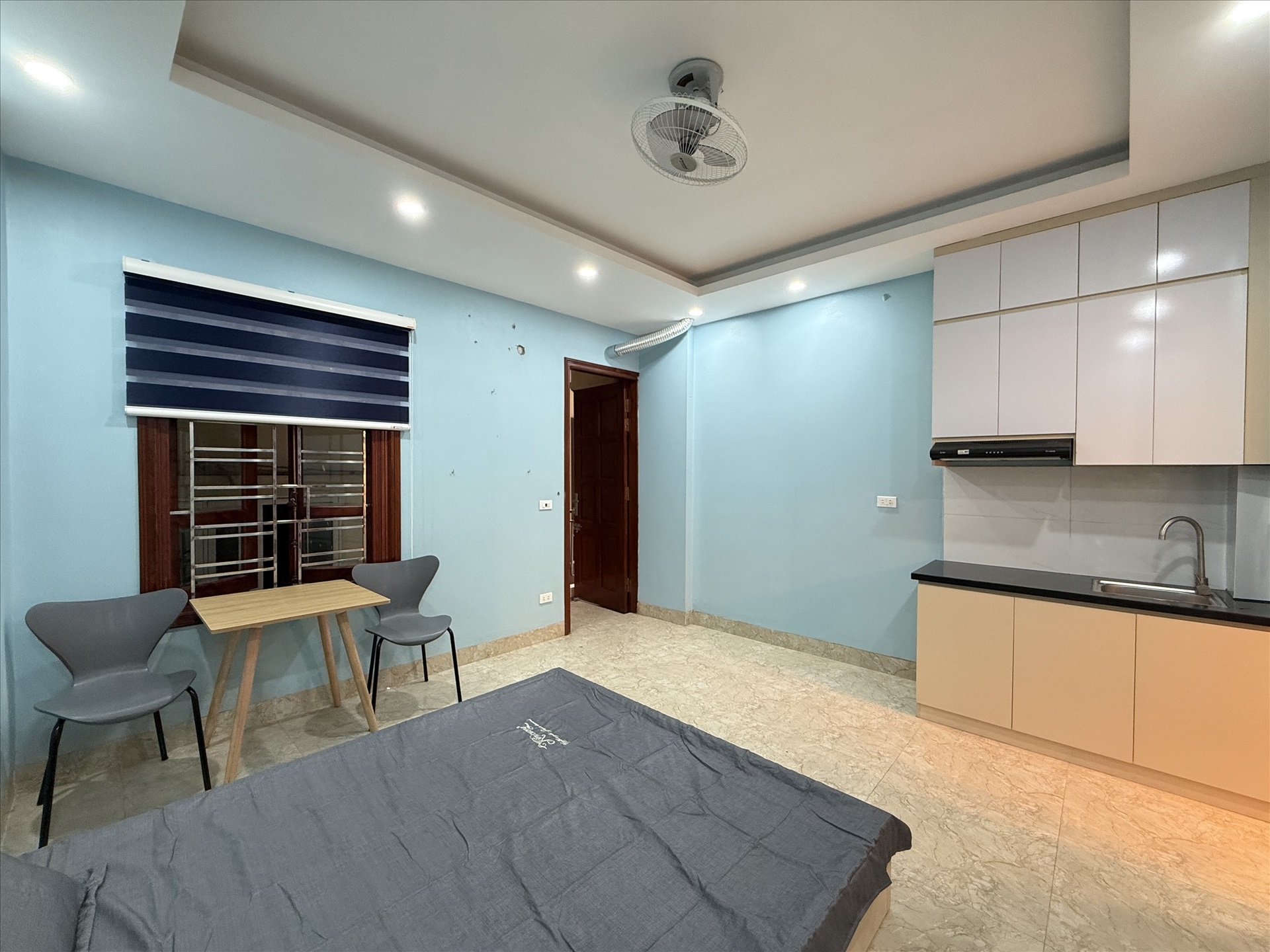 Phòng trọ Studio 26m2 tại TH Apartment 1 Đình Thôn - Nam Từ Liêm - Phòng ngủ