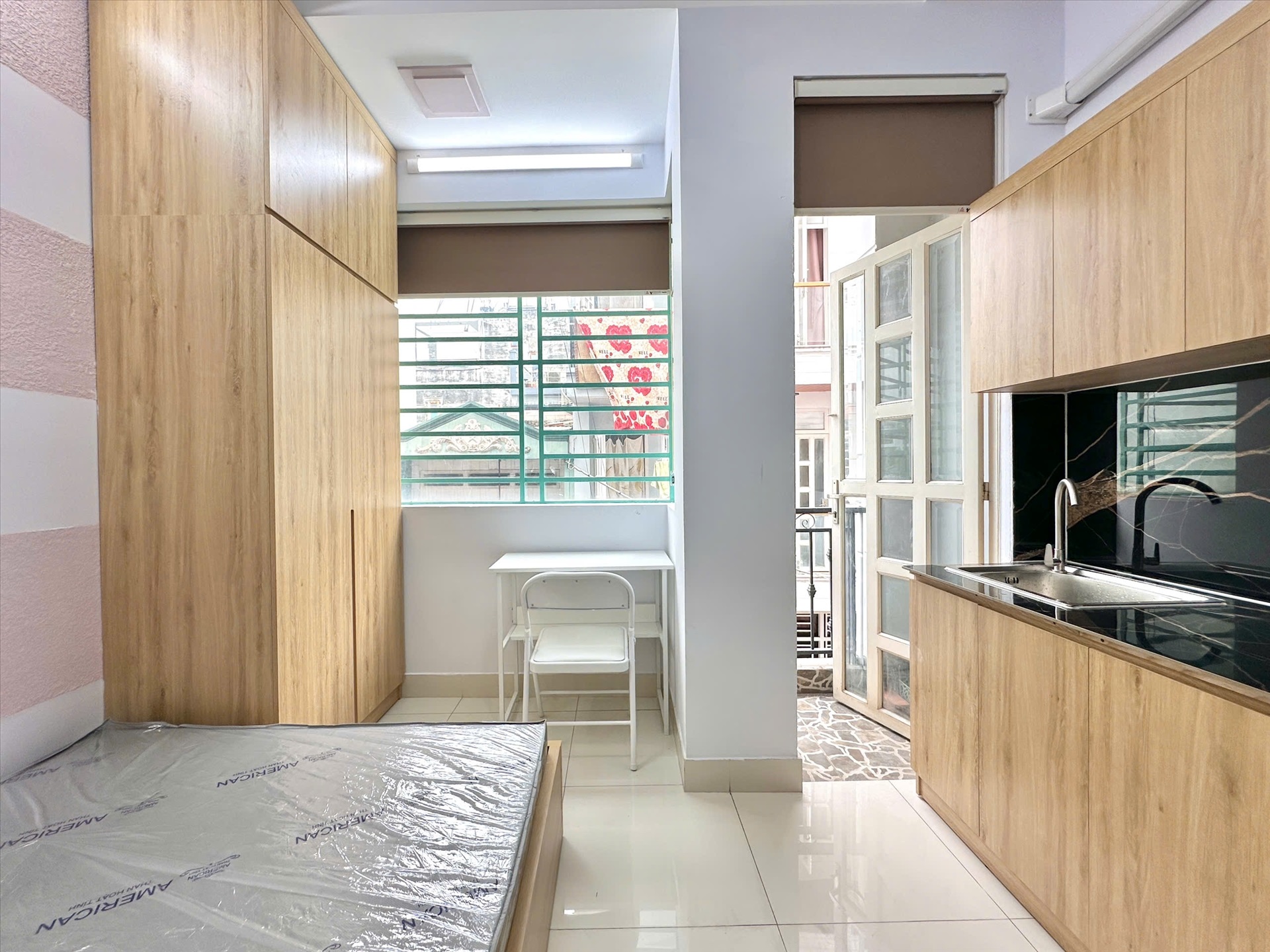 Phòng trọ Studio 25m2 tại QT Home Thích Quảng Đức - Phú Nhuận - Phòng ngủ