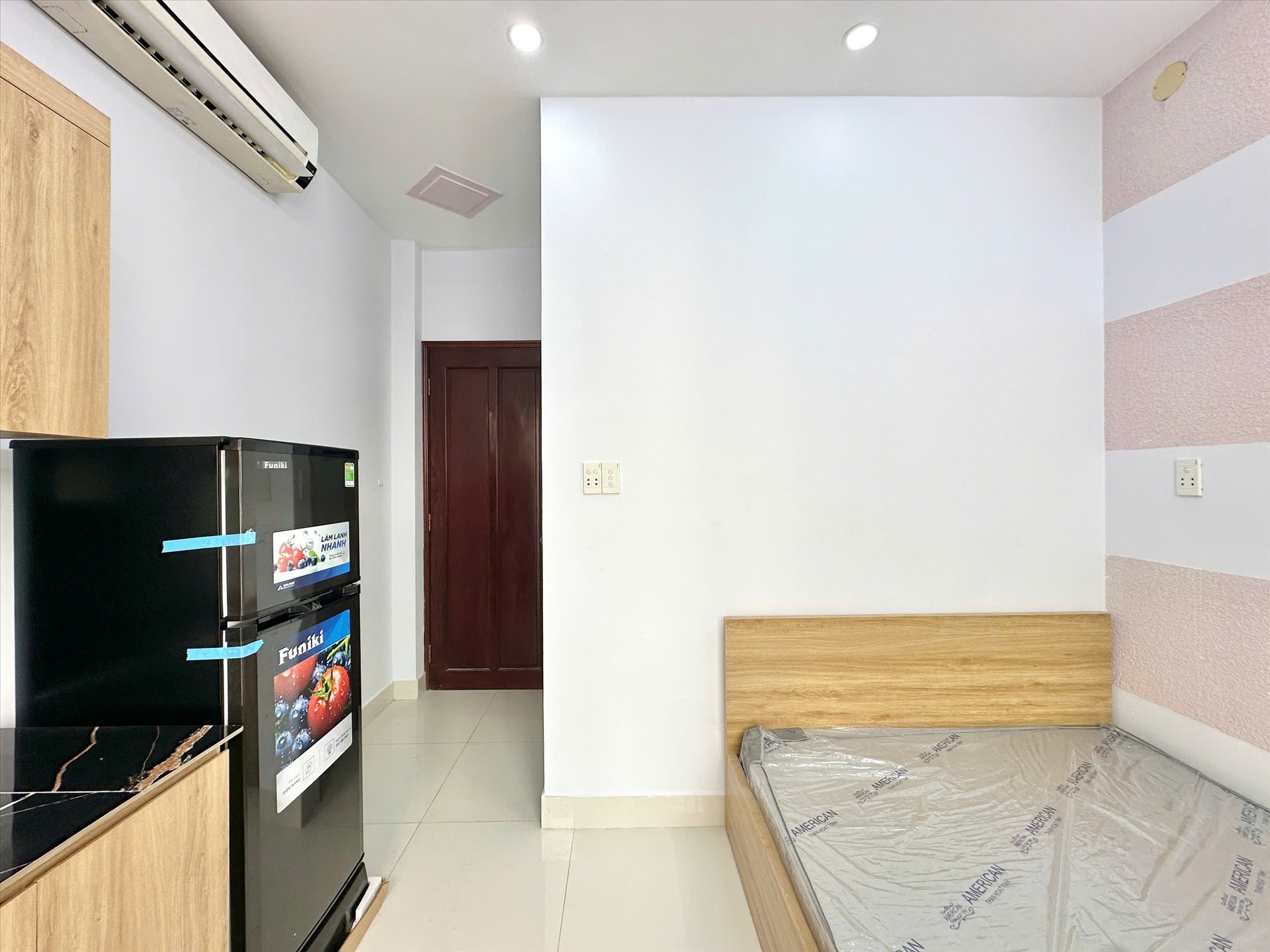 Phòng trọ Studio 25m2 tại QT Home Thích Quảng Đức - Phú Nhuận - Phòng ngủ