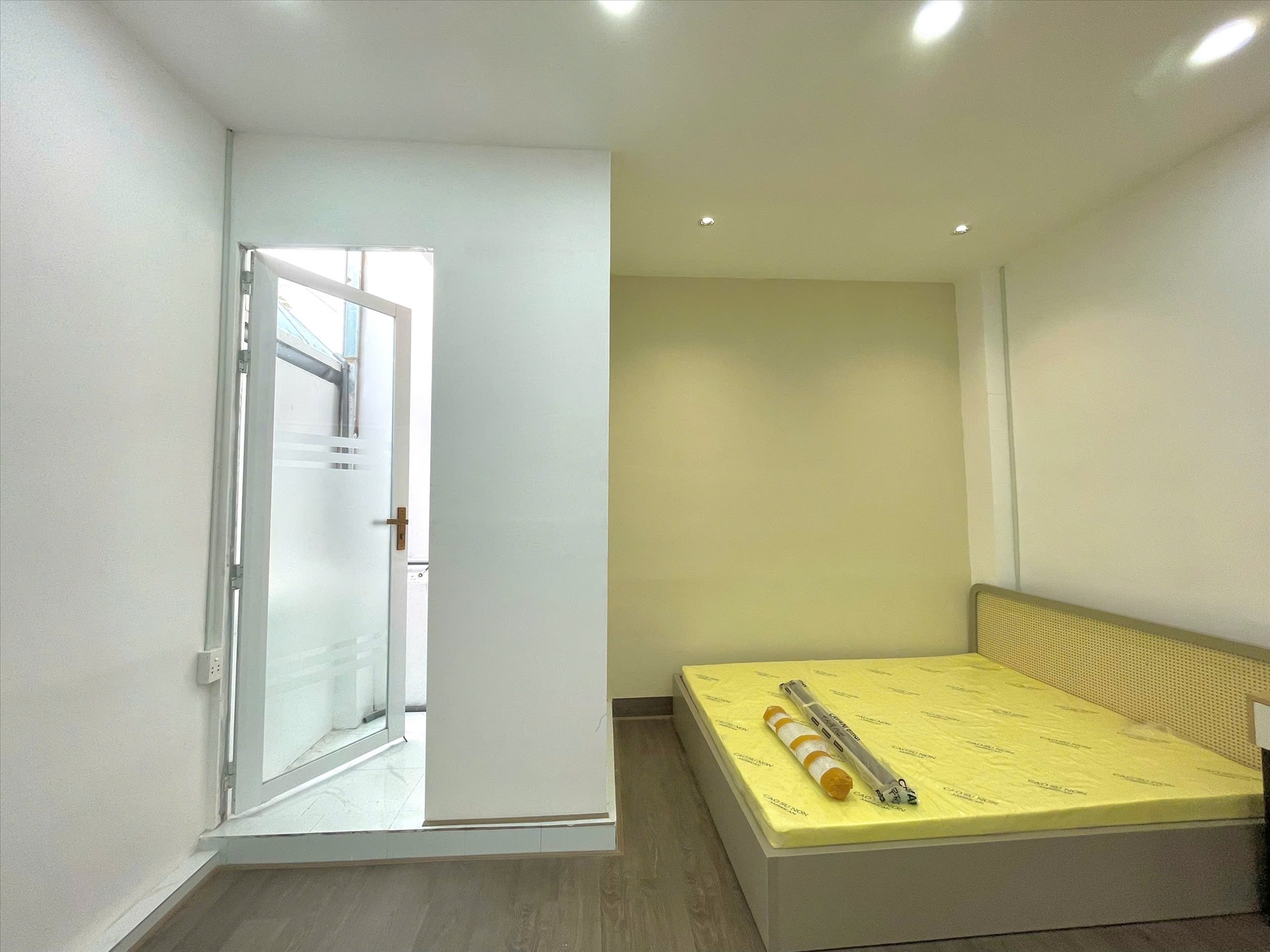 Phòng trọ Studio 30m2 tại Jinjoo Home Nguyễn Hữu Cảnh - Bình Thạnh - Phòng ngủ