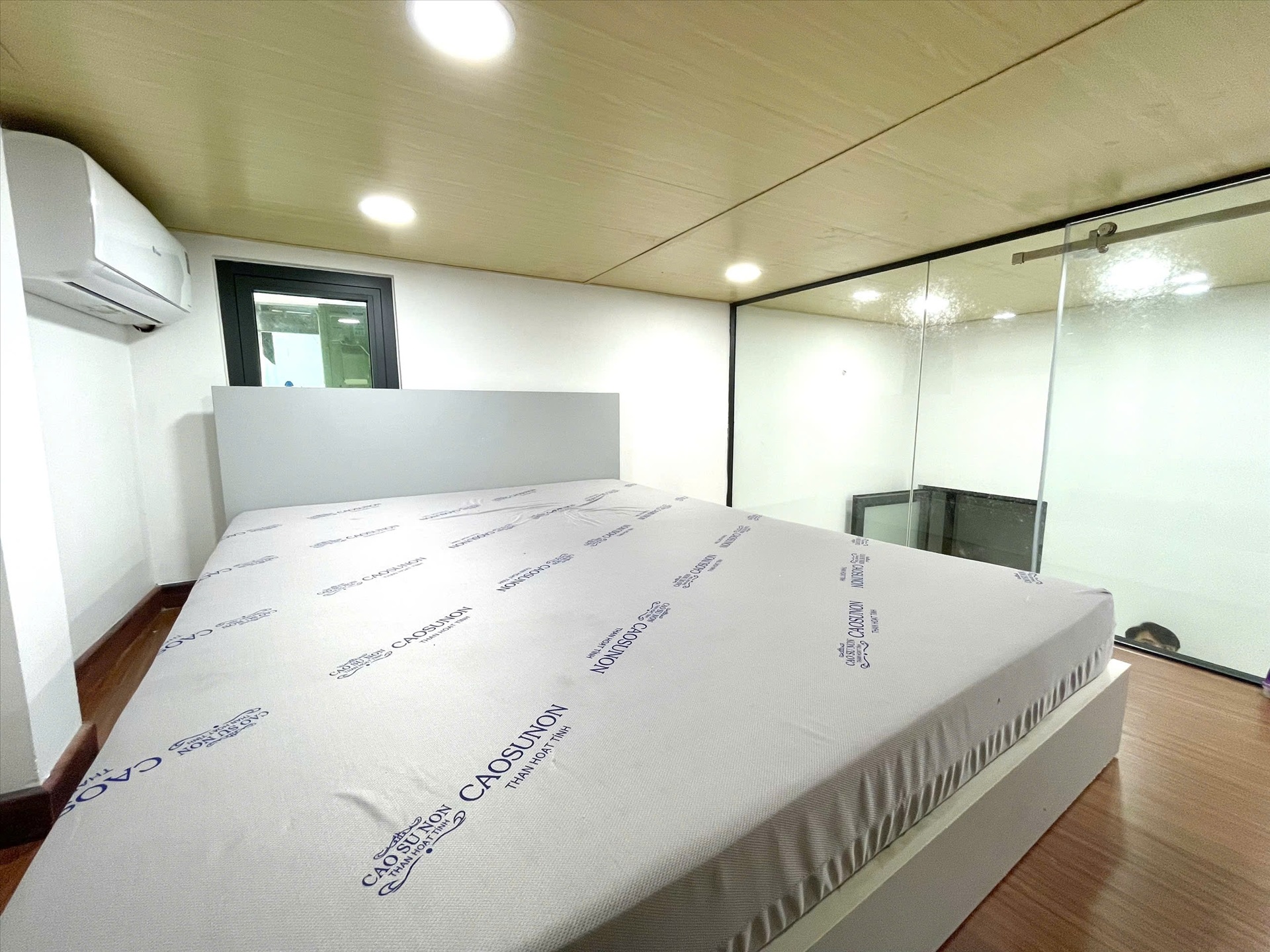 Phòng trọ Duplex 25m2 tại Jinjoo Home Ngô Tất Tố - Bình Thạnh - Phòng ngủ